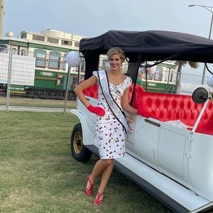 1950’s pin up cherry dress